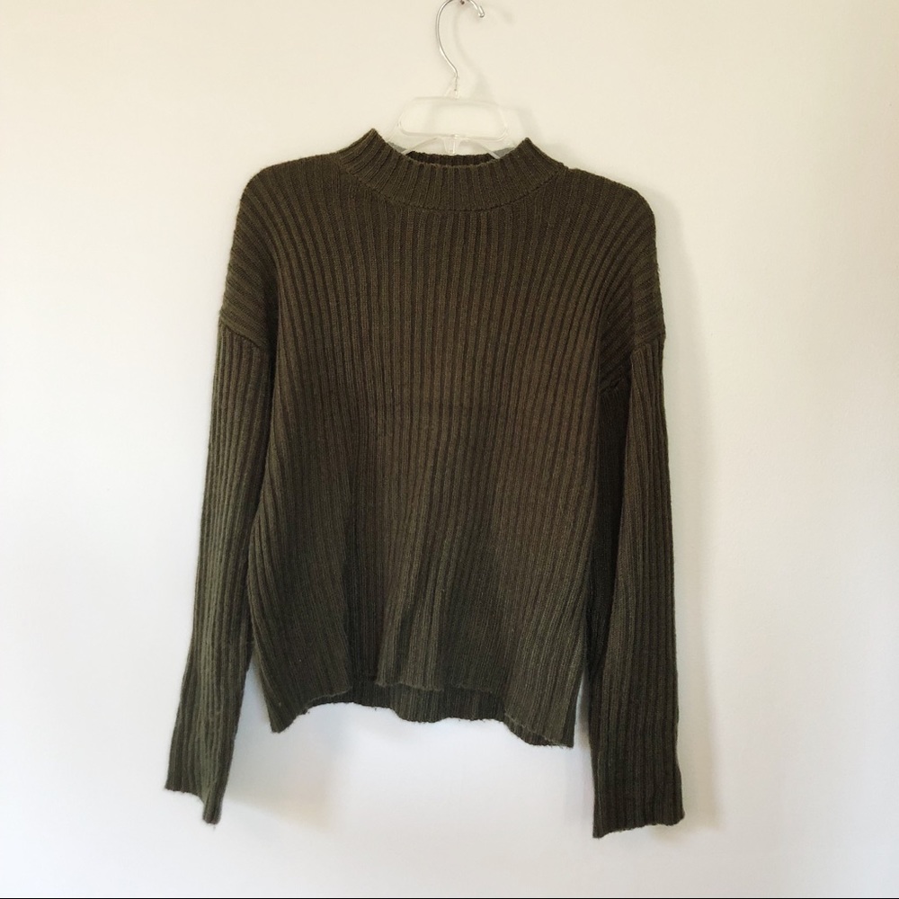 Army Green Sweater